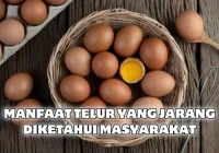 Manfaat Telur Yang Jarang Diketahui Masyarakat - Daftar
